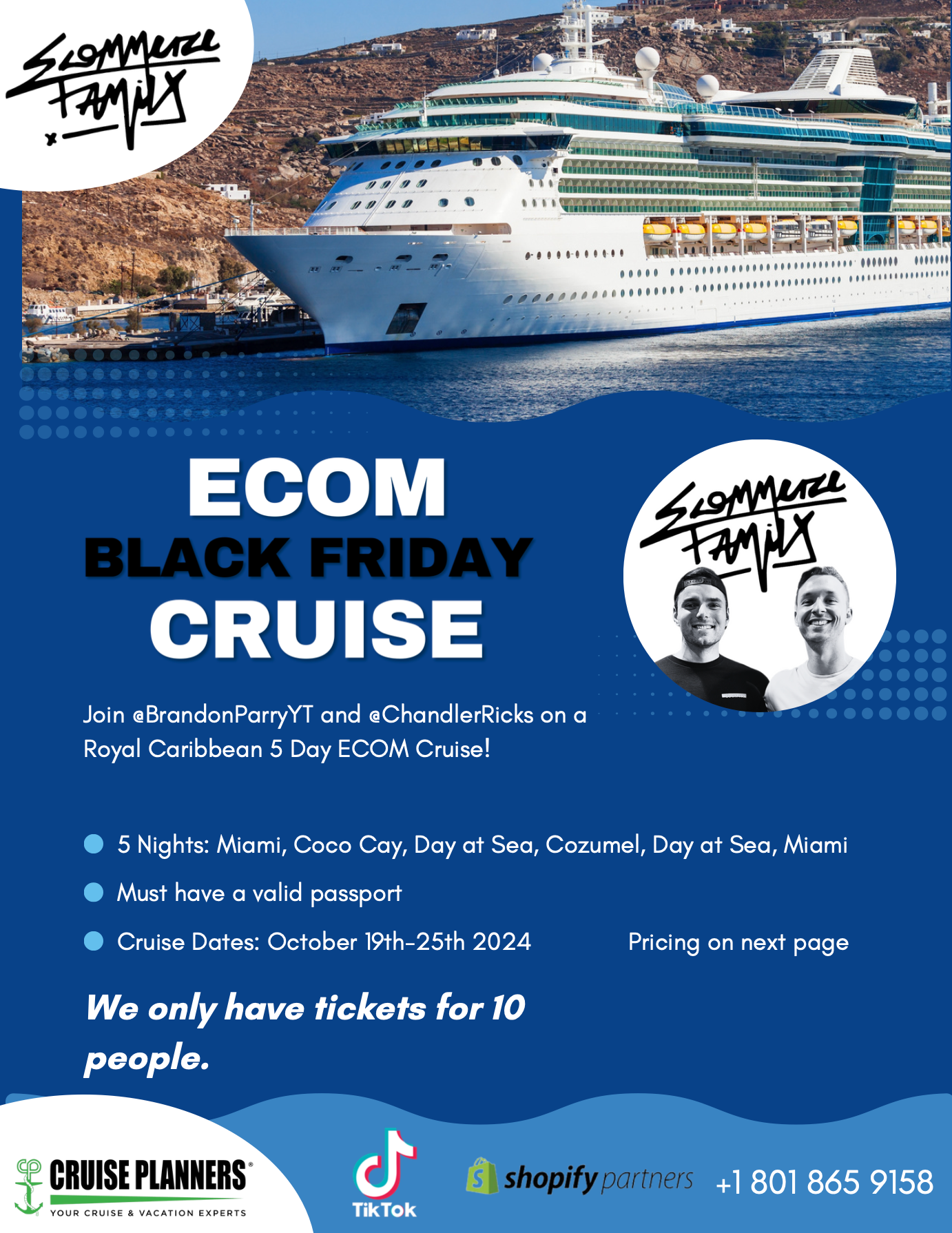 Ecom Family - Dropshipping Cruise (Oct 19th 2024)