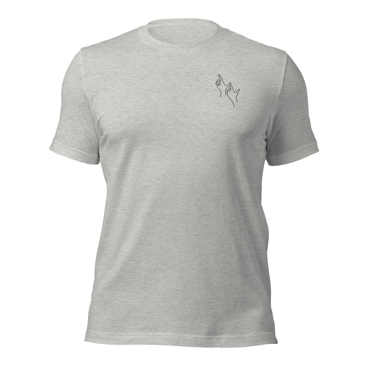 Love Life Embroidered Unisex Tshirt