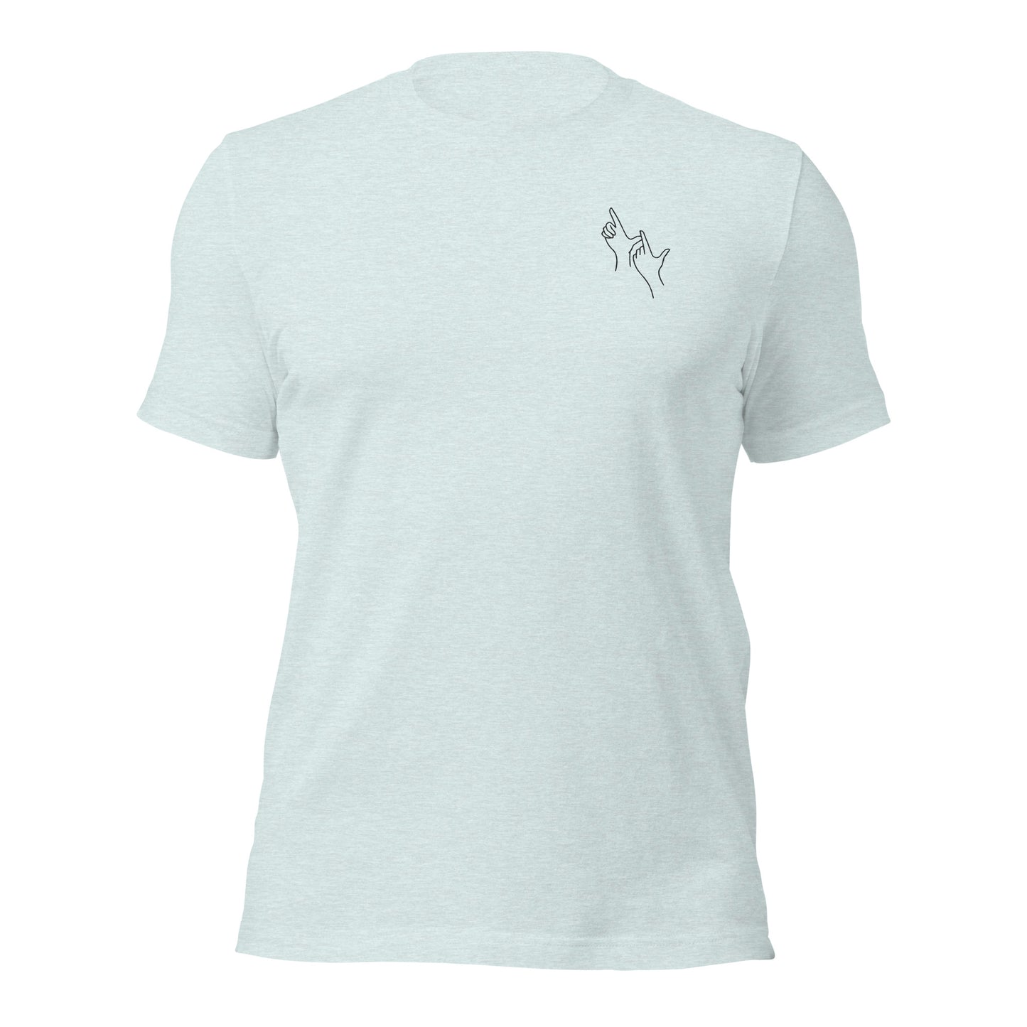 Love Life Embroidered Unisex Tshirt