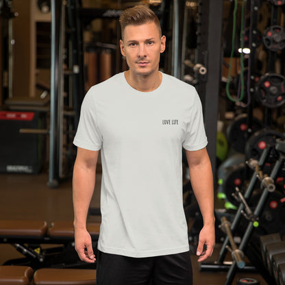 love life script front & back Unisex Tshirt